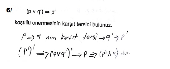 Esen Yayinlari 9 Sinif Matematik Fasikul Seti Mantik Rehber 11 Cozumleri Matematik Kitap Cozumleri Matematik Kalesi