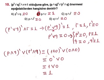 Orijinal Yayınları 9.sınıf matematik soru bankası mantık konusu ...