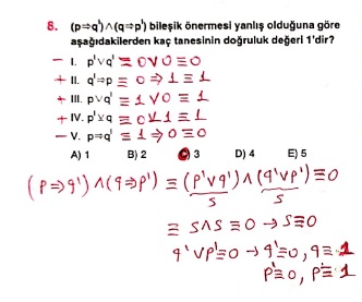 Orijinal Yayınları 9.sınıf matematik soru bankası mantık konusu ...